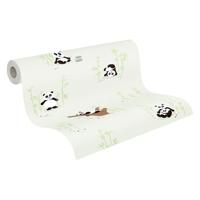 AS Creation Little Love groen behang | 381421 - thumbnail