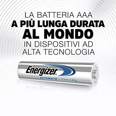 Energizer batterij Lithium AAA (blister 4st) - thumbnail