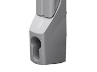 Rittal TS 8611.070 Comfortabele handgreep Voor profielcilinder Grijs-wit (RAL 7035) 1 stuk(s) - thumbnail