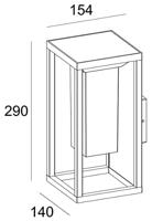 Deko Light Samas Solar 731122 Wandlamp op zonne-energie LED 2.2 W Donkergrijs - thumbnail