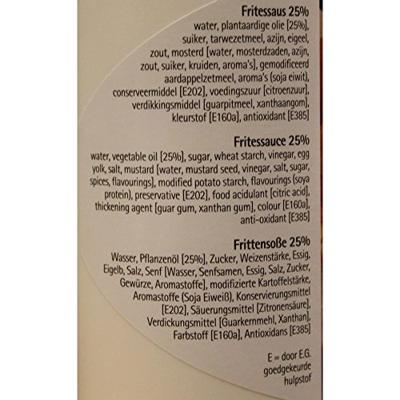 Oliehoorn - Fritessaus 25% - 900ml