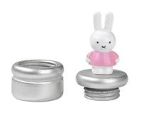 Nijntje houten melktandendoosje roze/zilver - thumbnail