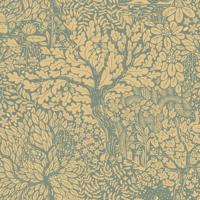Dutch Wallcoverings Hjärterum - Olle - Groen - thumbnail