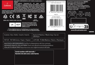 Gaming afstandsbediending Thrustmaster Eswap S Pro Zwart Xbox PC