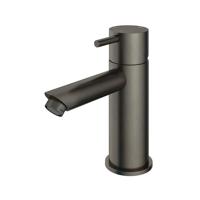 Hotbath Cobber lage wastafelmengkraan met rechte uitloop zonder waste verouderd ijzer CB003SAI - thumbnail