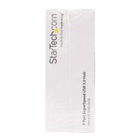 StarTech.com 7-poorts USB 3.0 SuperSpeed Hub - USB 3 Hub Voeding/Stroomaansluiting en Kabel - Zwart - thumbnail