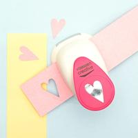 Vaessen Creative • figuurpons hart smal speels medium - thumbnail