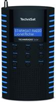 TechniSat TECHNIRADIO Solar - draagbare DAB-radio (DAB+, FM, hoofdtelefoonaansluiting, opladen via zonnepaneel, IPX 5 spatwaterdicht) zwart/blauw - thumbnail