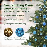 VidaXL Kunstmatige inklapbare kerstboom groen 150 cm pvc en staal - thumbnail