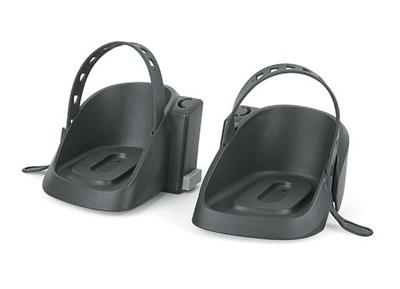 Bobike Voetbakset met veiligheidsgespen one mini - zwart