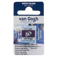 Van Gogh Aquarelverf Napje - Quinacridone Purper Rood #592 - thumbnail