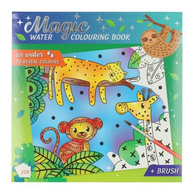 Wins Holland Magische waterverfkleurblok jungledieren