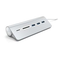 Satechi ST-3HCRS USB-combi-hub Zilver - thumbnail