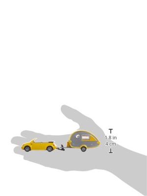 Siku 1629 volkswagen beetle + caravan