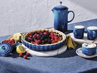 LE CREUSET - Aardewerk - Taartvorm 28cm Azure - thumbnail