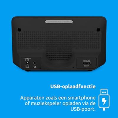 TechniSat DIGITRADIO 50 SE Wekkerradio DAB, DAB+, VHF (FM) Wekfunctie Zwart TechniSat DIGITRADIO 50 SE Wekkerradio DAB, DAB+, VHF (FM) Wekfunctie Zwart