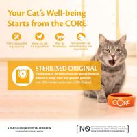 Wellness CORE Sterilised Original, kalkoen & kip, 4 kg, droog kattenvoer voor gesteriliseerde katten, geen toegevoegde suikers, graanvrij, met hoog vleesgehalte, voorkomt haarballen - thumbnail