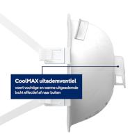 Dräger stofmaskers - doos á 5 stuks - X-plore 1330 - FFP3+Ventiel - thumbnail