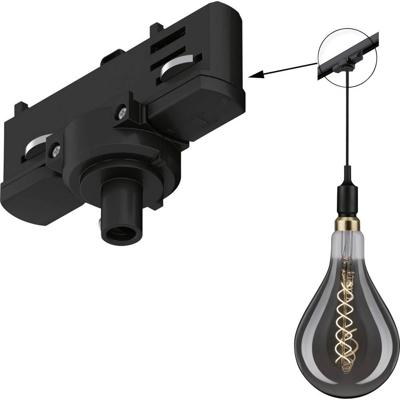 Paulmann 91387 91387 230V-railsysteemcomponenten Pendelophanging ProRail3 Zwart Paulmann 91387 91387 230V-railsysteemcomponenten Pendelophanging ProRail3 Zwart