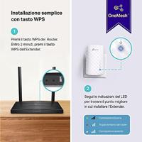 TP-Link RE190 netwerkextender Netwerkrepeater Wit - thumbnail