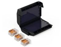 CellPack 407862 EASY-PROTECT/332 Gelbox voor verbindingsklemmen Flexibel: 0.2-4 mm² Massief: 0.2-4 mm² 1 stuk(s) Zwart - thumbnail