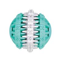 Trixie Denta leuk natuurlijke rubber mint smaak bal, 6 cm, pak van 4 - thumbnail