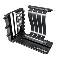 Montech VGM 2 Vertical GPU Mounting Kit Zwart - thumbnail