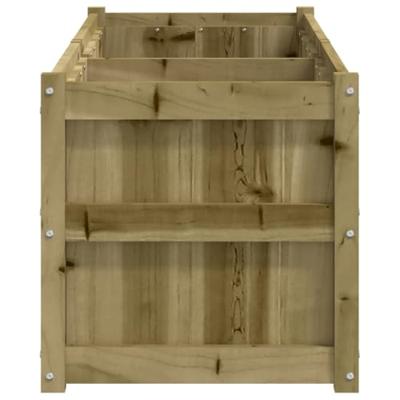 VidaXL Plantenbak 150x50x50 cm geïmpregneerd grenenhout
