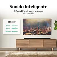 LG SP9YA Soundbar TV 520 W 5.1.2 kanalen Meridian met draadloze subwoofer, Bluetooth, DTS:X, Dolby Atmos, Dolby Digital, audio met hoge resolutie, AI Sound Pro, optische ingang, USB, HDMI in/out - thumbnail
