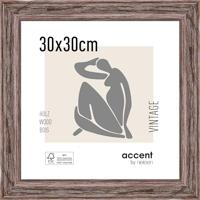 Nielsen Design 3233102 Wissellijst Papierformaat: 30 x 30 cm (b x h) 30 cm x 30 cm Bruin - thumbnail