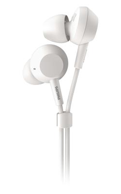 Philips 3000 series TAE4105WT/00 hoofdtelefoon/headset In-ear Wit 3,5mm-connector Philips 3000 series TAE4105WT/00 hoofdtelefoon/headset In-ear Wit 3,5mm-connector