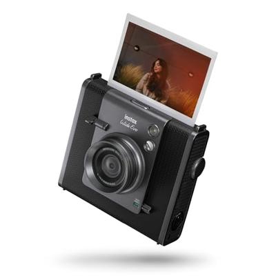 Fujifilm Instax Wide Evo Polaroidcamera Zwart Bluetooth, Geïntegreerde accu, Met ingebouwde flitser - thumbnail