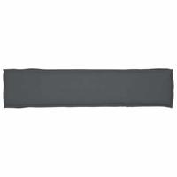 Pallet Kussen Set 2 pcs Antraciet 180 x 40 x 8 cm Oxford stof - thumbnail