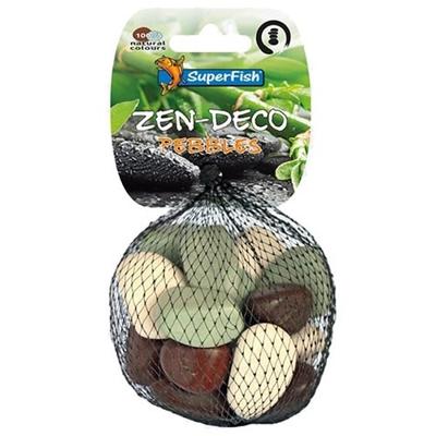 Superfish Zen Pebble Small Mix 300gr - Harmonieuze Aquarium Steentjes - thumbnail