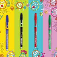 Gelschrijver bic gelocity illusion m zwart | 12 stuks - thumbnail