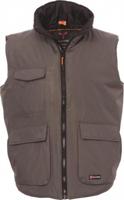 Wanted bodywarmer smoke/black XXL - thumbnail