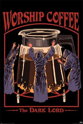Poster Steven Rhodes - Worship Coffee 61x91,5cm