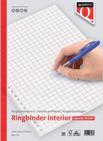 Ringbandinterieur A4 ruit 10 mm 23-gaats 100 vel Quantore - thumbnail