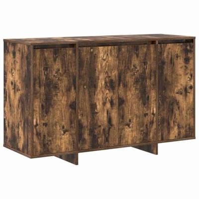Dressoir Gerookt eiken 120 x 41 x 75 cm Bewerkt hout