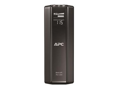 Back-UPS Pro 1200 - UPS - 230 Volt wisselstroom V - 720 Watt - 1200 VA - USB - uitgangen: 10 Back-UPS Pro 1200 - UPS - 230 Volt wisselstroom V - 720 Watt - 1200 VA - USB - uitgangen: 10