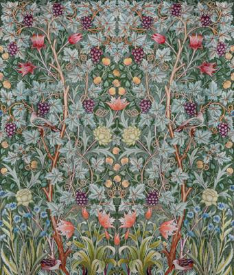 Dutch Wallcoverings Hidden Treasures 2 -Vine Embroid. 196X270 - Multicolor