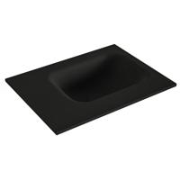 MONDIAZ LEX Urban solid surface inleg wastafel voor toiletmeubel 40cm. Positie wasbak rechts - thumbnail