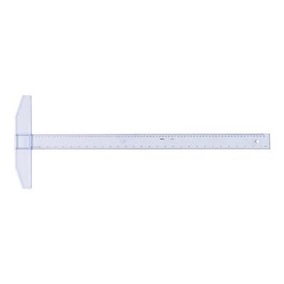 Tekenhaak aristo geocollege 75cm transparant | 5 stuks