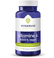 Vitakruid Vitamine A 4000 IE Vegan Capsules - thumbnail