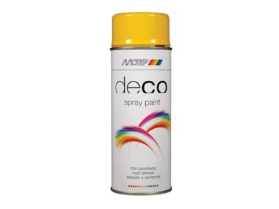MOTIP Deco Lak | Hoogglans | RAL 1021 | 400ml - 01679