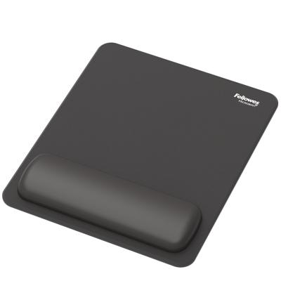 Fellowes Breyta muismat met polssteun, zwart