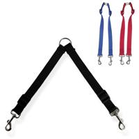 Nobleza Hondenriem splitter - Lengte verstelbaar - 2x49 cm - thumbnail