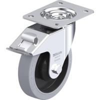 Blickle LE-POEV 161KA-FI-SG Zwenkwiel met rem Wieldiameter: 160 mm Draagvermogen (max.): 300 kg 1 stuk(s) - thumbnail