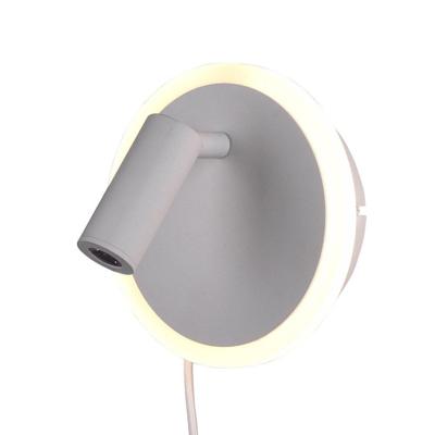 Trio WandlampJordan met spot mat wit - 229210231