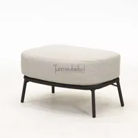 Fabrice voetenbank antraciet 4SO - 4so - thumbnail